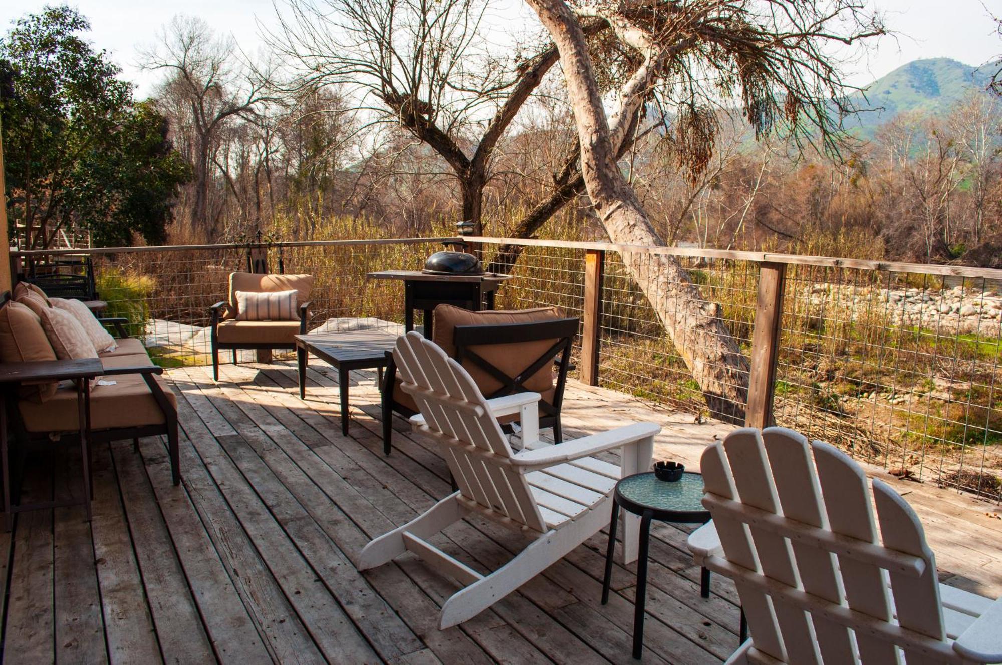 Sequoia River Front Cabins Three Rivers Exteriör bild